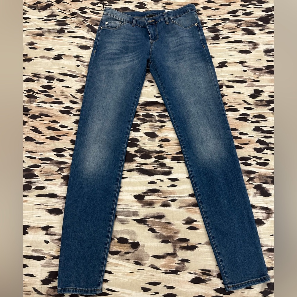 Emporio Armani Women's Blue Skinny Jeans